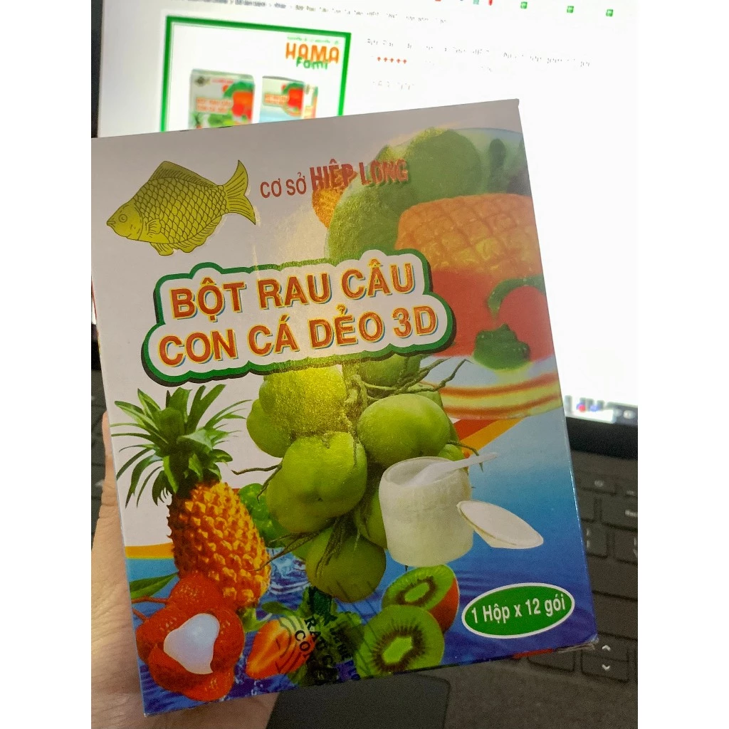 Bột Rau Câu Con Cá Dẻo