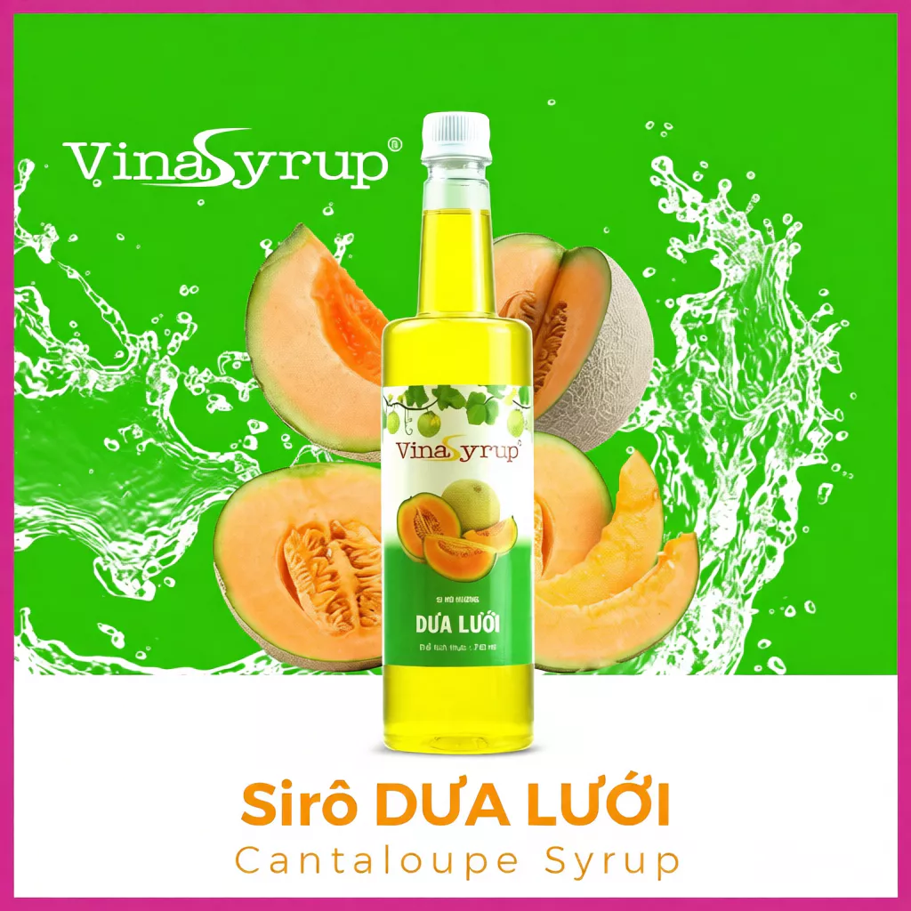 Siro Dưa Lưới (Melon Syrup)