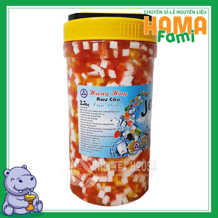 Thạch Rau Câu Thủy Tinh (Cắt Sẵn)