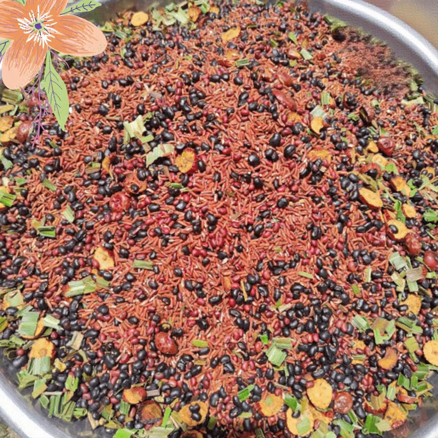 Trà Gạo Lứt Xạ Đen