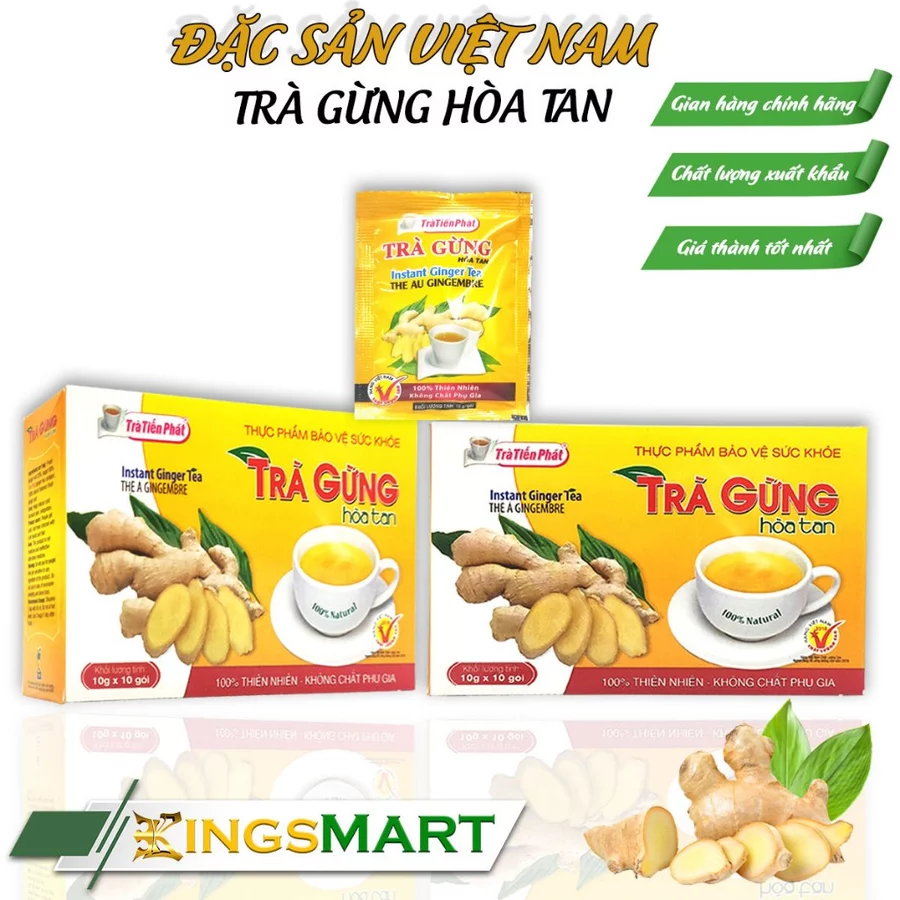 Trà Gừng Sả Mật Ong