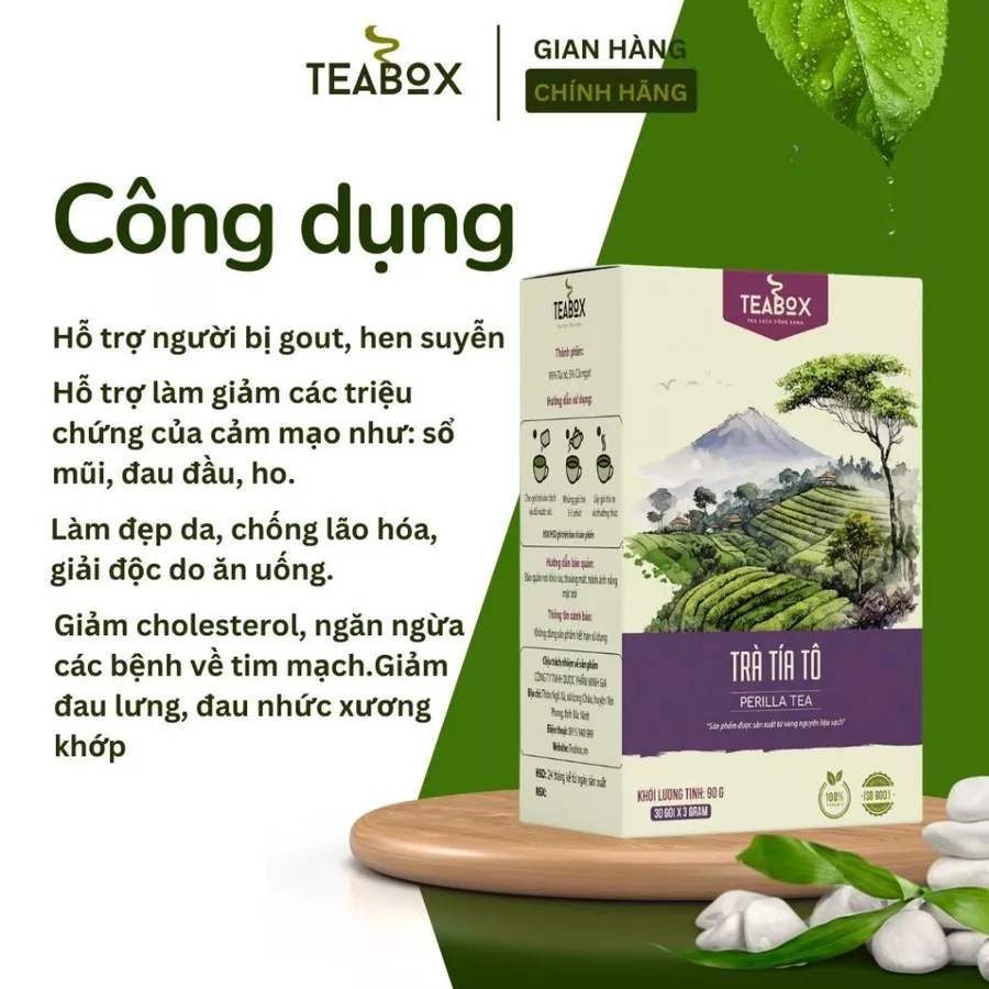 Trà Tía Tô - Ảnh 3